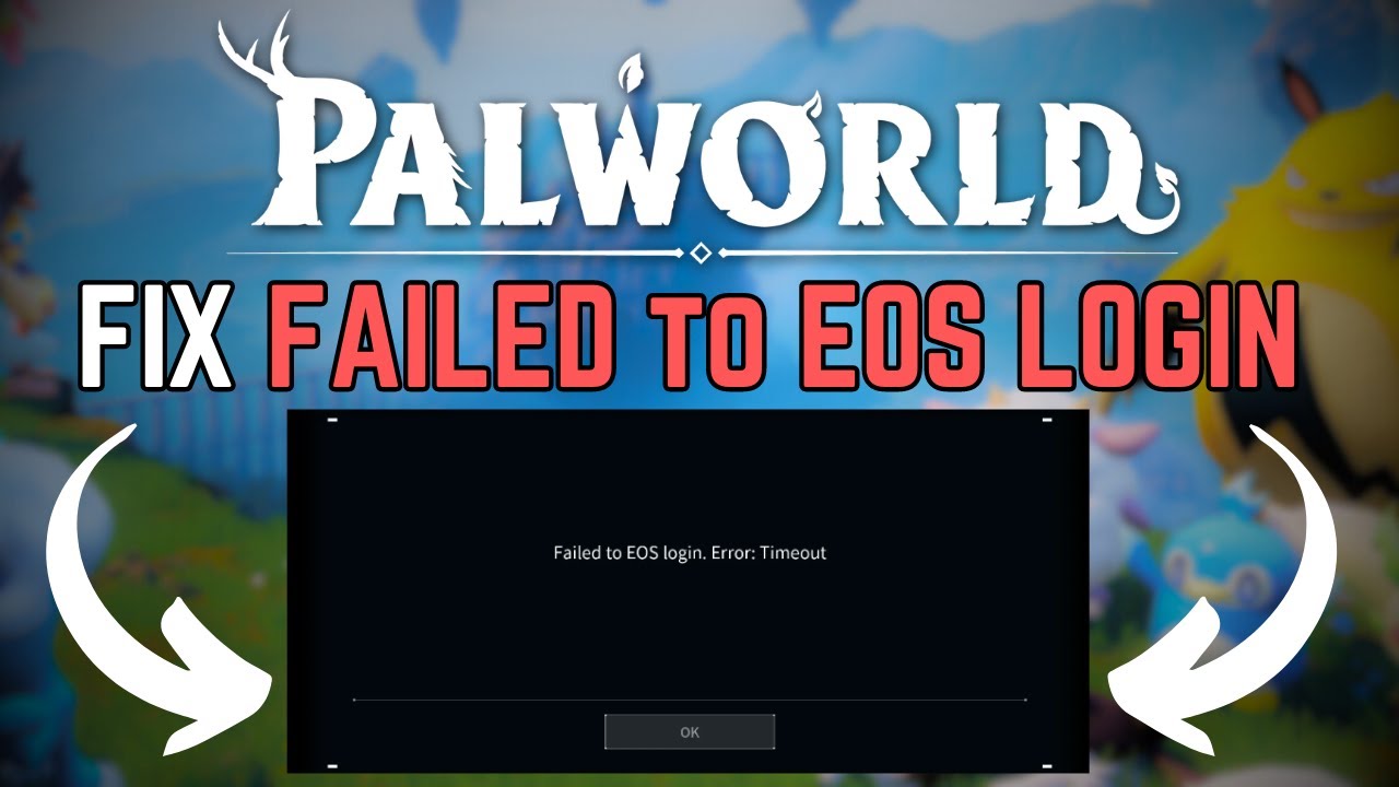 Как исправить ошибку «Не удалось войти в EOS» на PALWORLD! (пошагово)