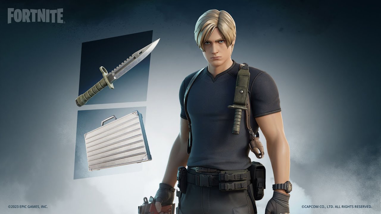 PS5 33 KILL Game | Leon S. Kennedy & Leon's Combat Knife (Fortnite Chapter 6 Season 1 Full Gameplay)