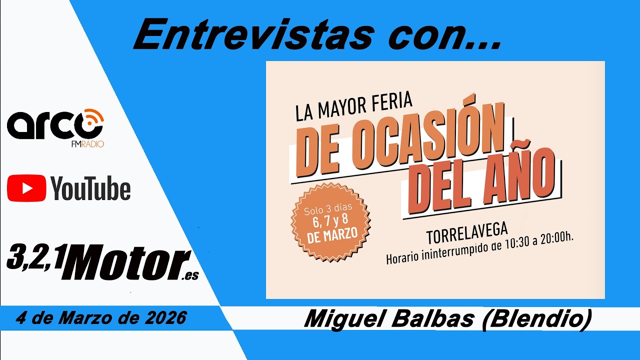 321 Motor, Miguel Balbas (Blendio)