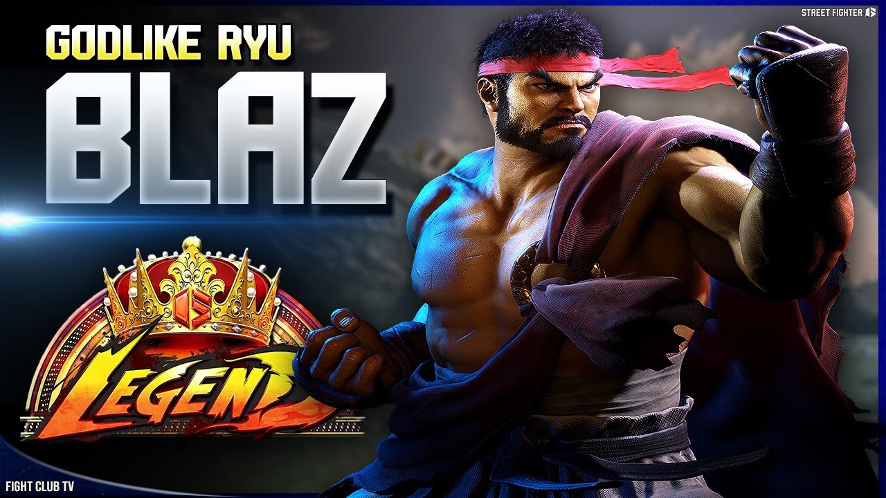 BLAZ • godlike RYU ➤ Street Fighter 6