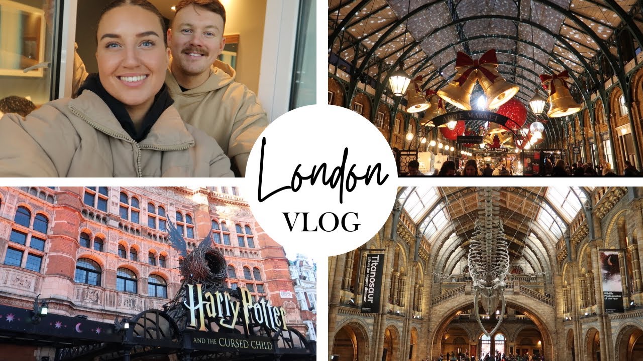 LONDON VLOG | Christmas in London, Harry Potter, Covent Garden, London Museum
