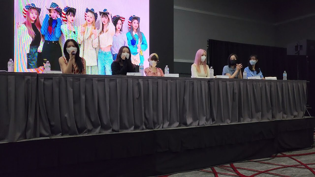 Dreamcatcher (드림캐쳐) - Fan Panel | 220728 | Anime Matsuri - Houston | [4k FANCAM - Front Row] 