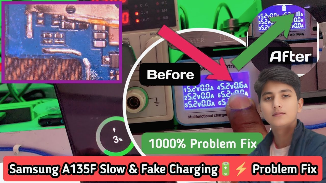 Samsung A13 4G Slow & Fake Charging🔋Solution || Samsung A13 4G Charging Not Store Problem Solution