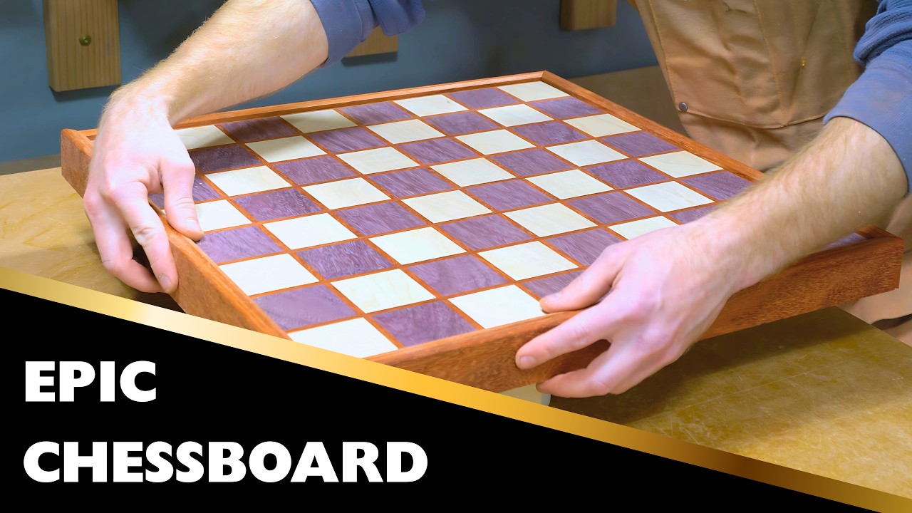 I Spent Hours Crafting the Perfect Handmade Chessboard