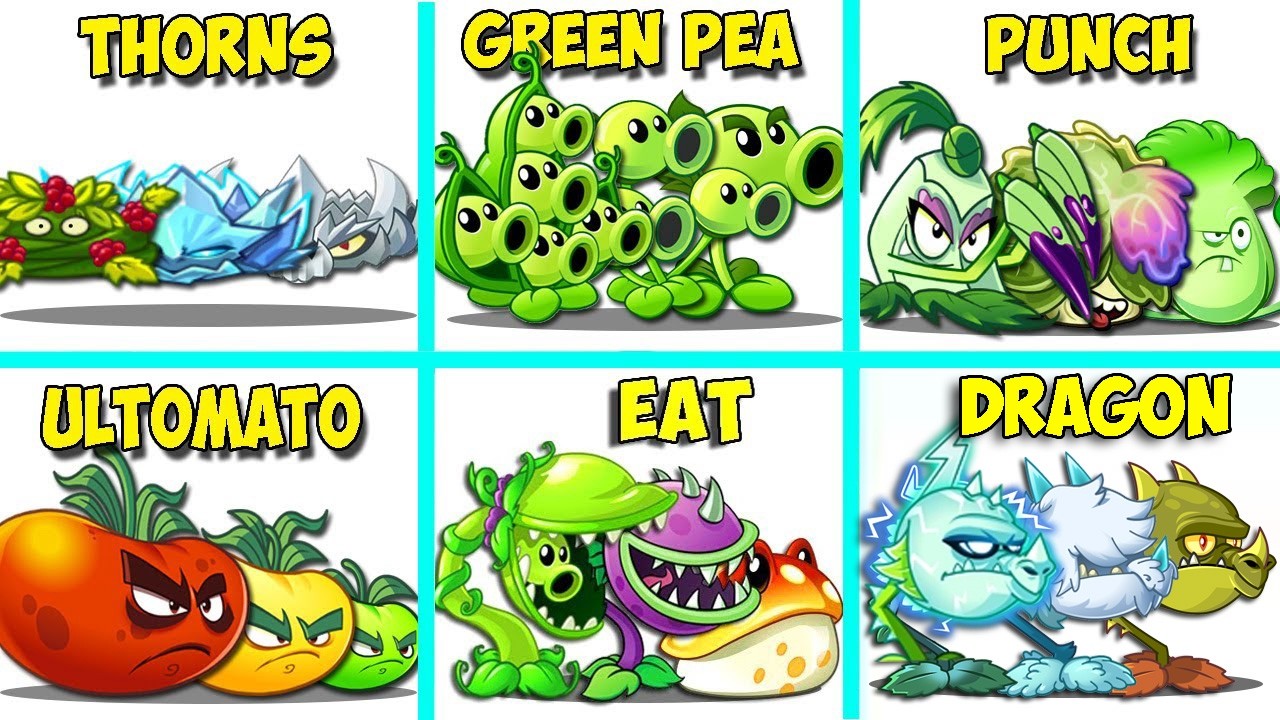 Tournament 16 Team Plants Vs All Zombies - Who Will Win? - Pvz 2 Team Plant Battlez