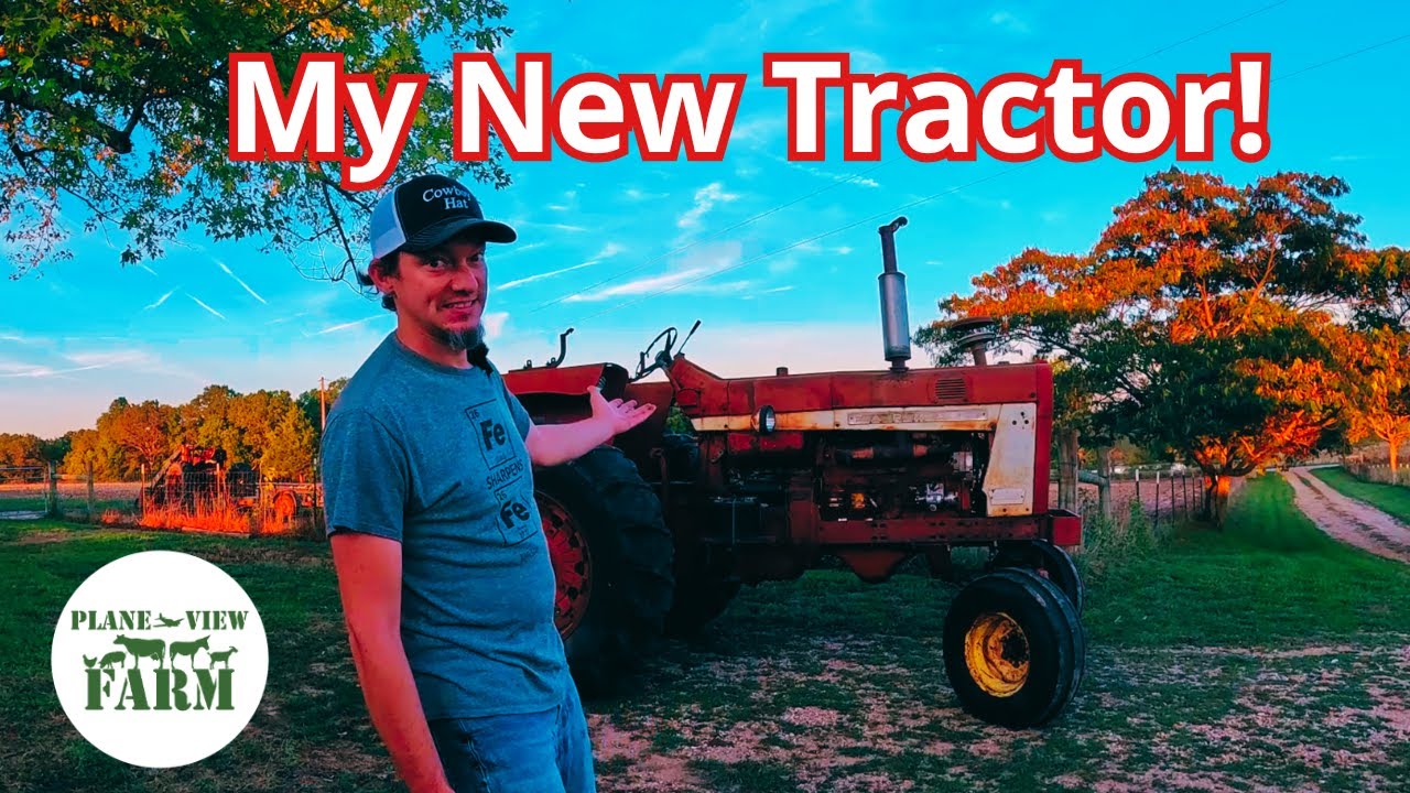 Я только что купил трактор Farmall 806 1965 года! Давайте прокатимся!