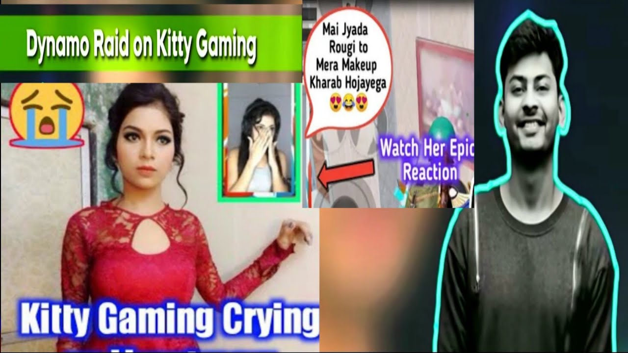Dynamo Raid On Girl Gamer | Cute Girl started crying on Stream