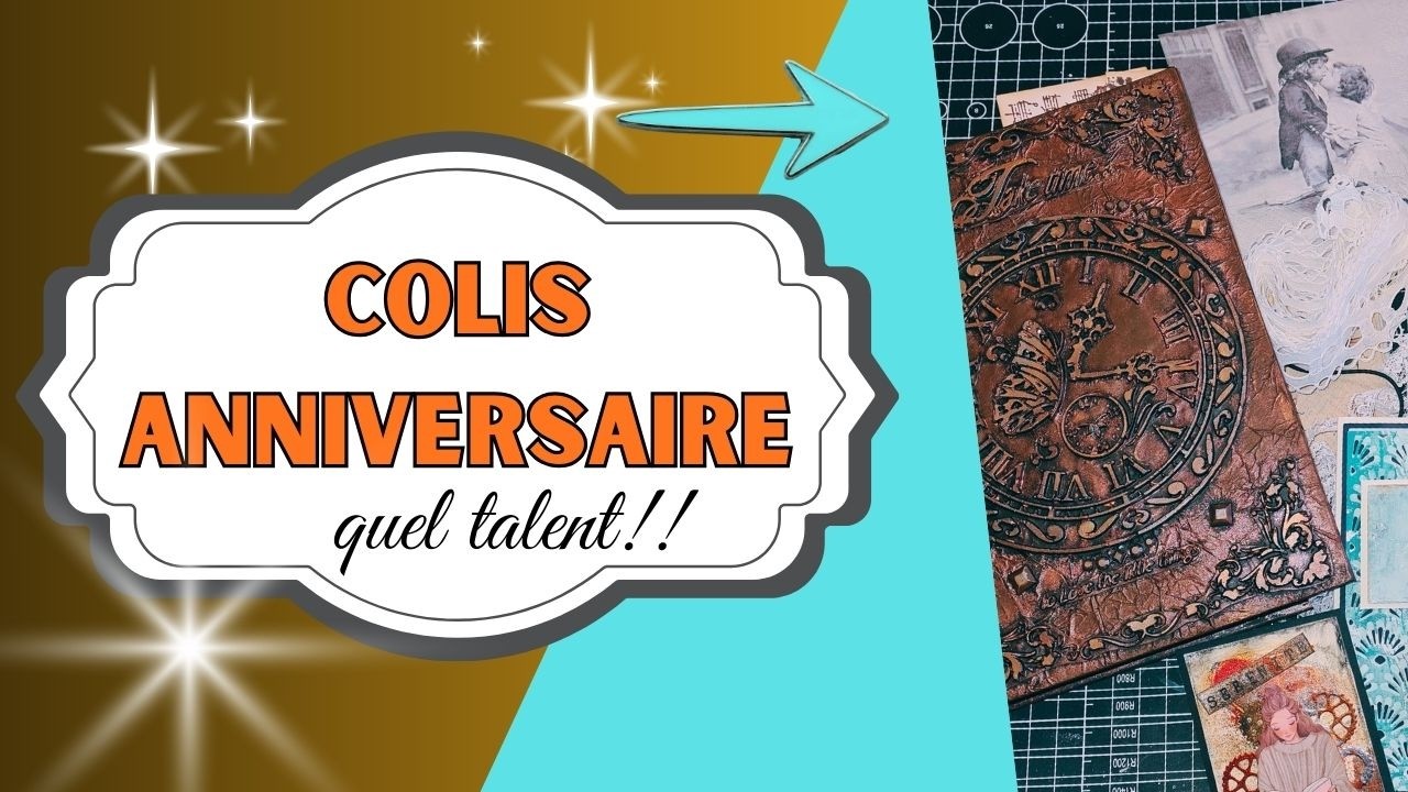 INCROYABLE ! Elle a créé un FAUX LIVRE Steampunk pour mon anniversaire 📖⚙️