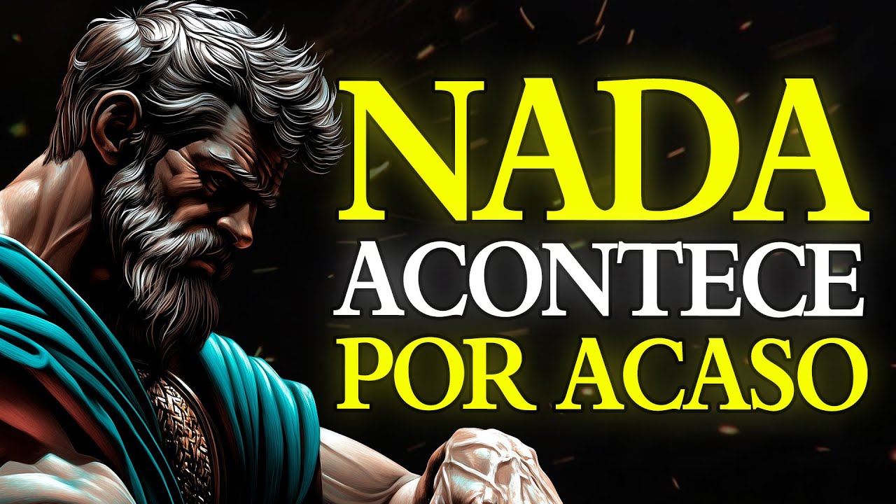 NADA É CASUALIDADE, TUDO TEM UM PROPÓSITO | ESTOICISMO 🏛️