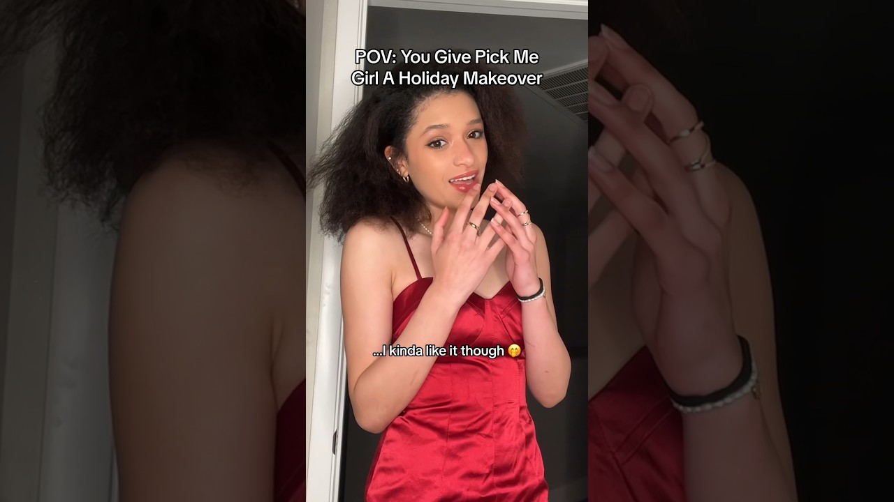 POV: Ты делаешь Pick Me Girl праздничный макияж 🫣