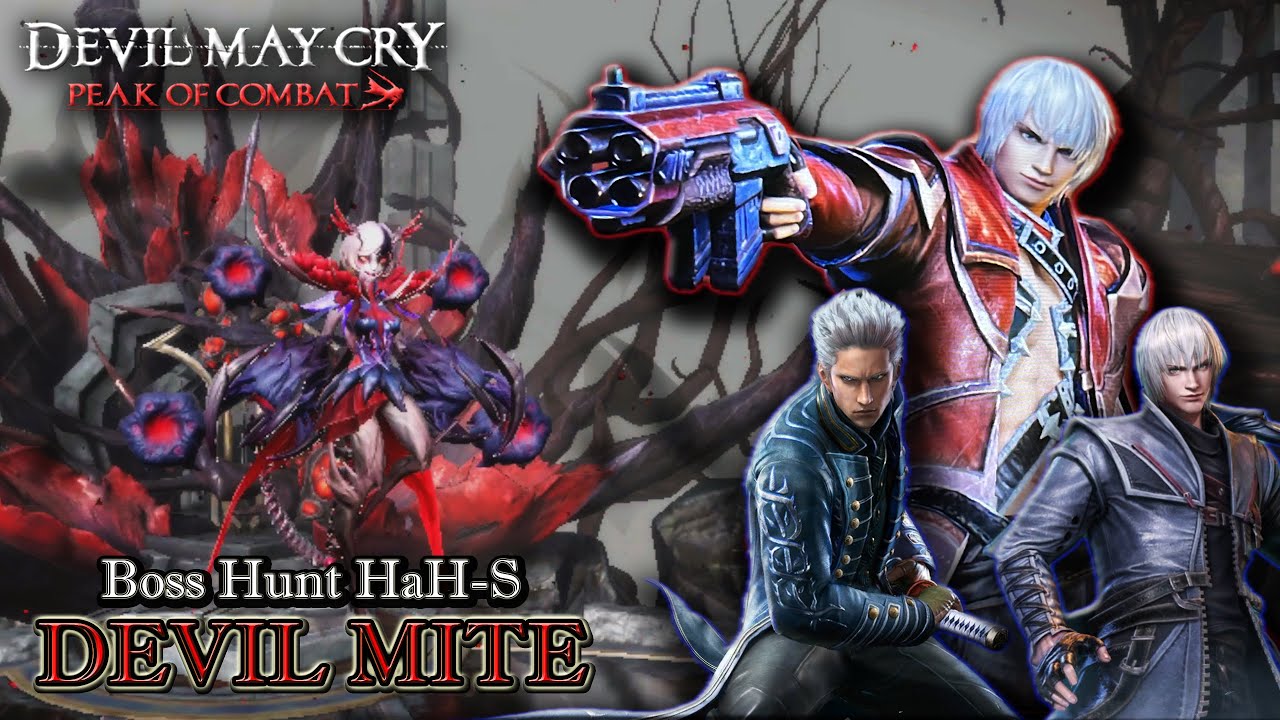 Boss Hunt HaH-S Devil Mite | Gunslinger | Devil May Cry: Peak of Combat | ASIA