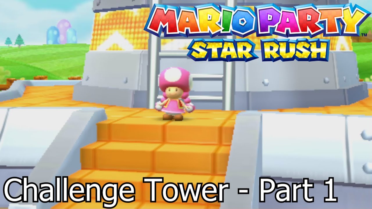 Mario Party Star Rush | Башня испытаний — Часть 1