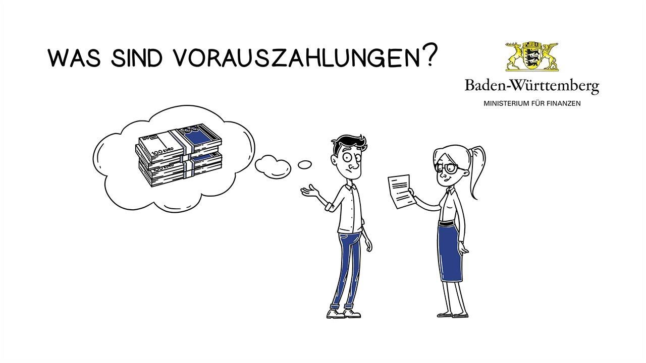Vorauszahlungen einfach erkl&auml;rt &ndash; in unter 2 Minuten!