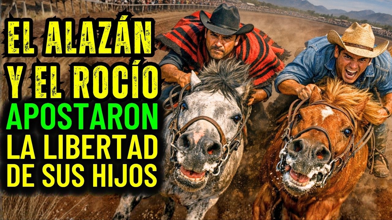 EL ALAZÁN Y EL ROCIO: Carrera Sangrienta apostaron tierras cosechas hasta la libertad de sus hijos