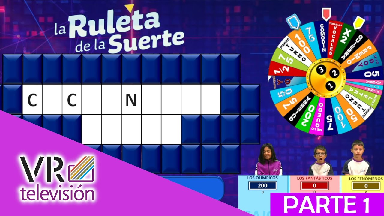 La Ruleta de la suerte - Parte 1 Colegio Virgen de la Rosa