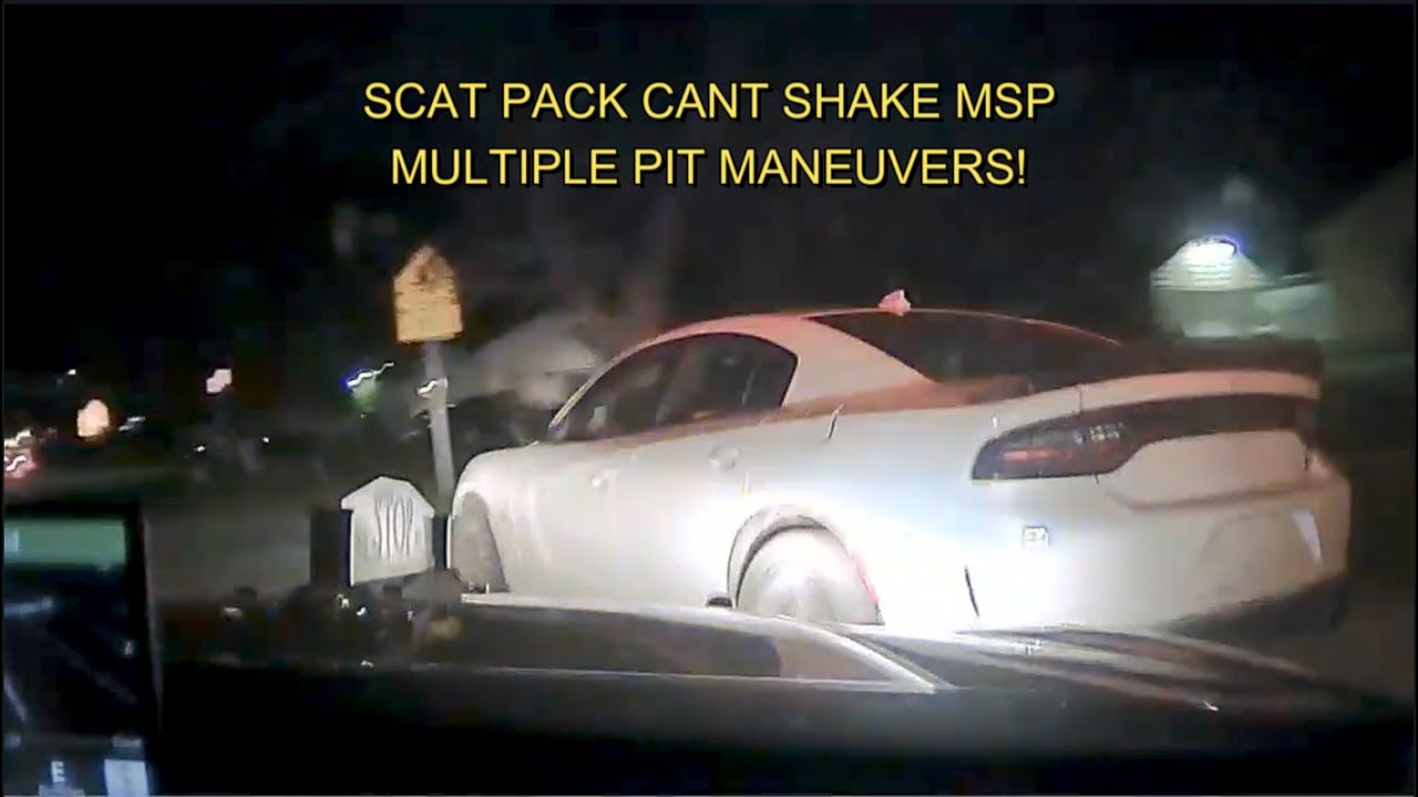 Shooting Suspect In Scat Pack Charger Take Michigan State Police On High Speed Chase