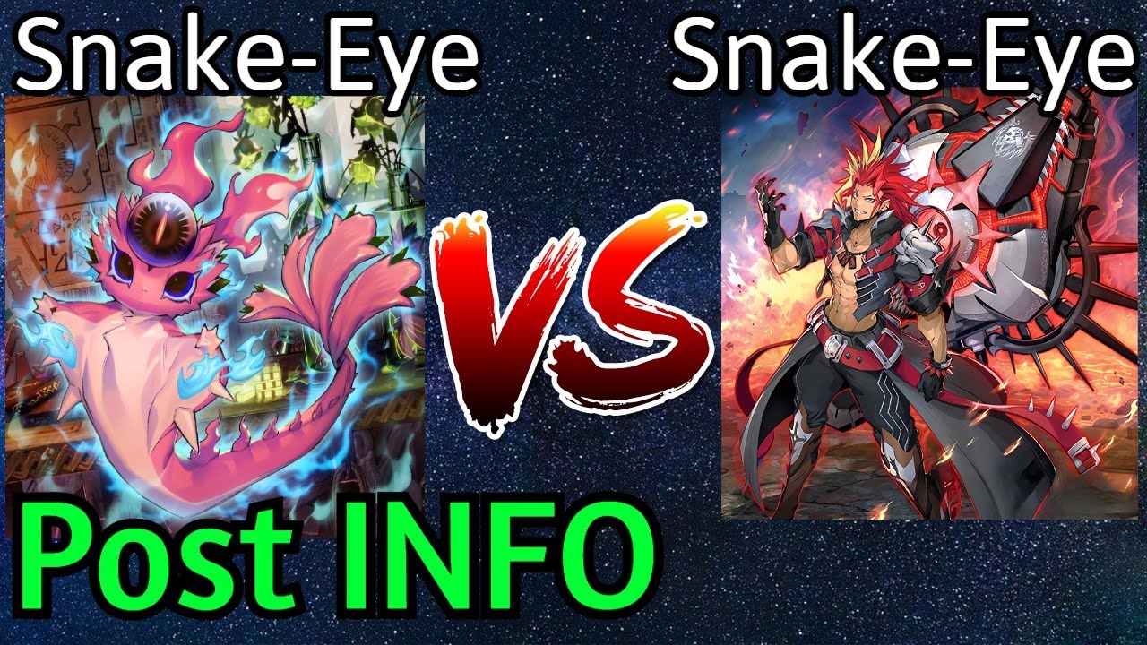 Snake-Eye Fiendsmith Vs Snake-Eye Kashtira Fiendsmith Post INFO Yu-Gi-Oh!