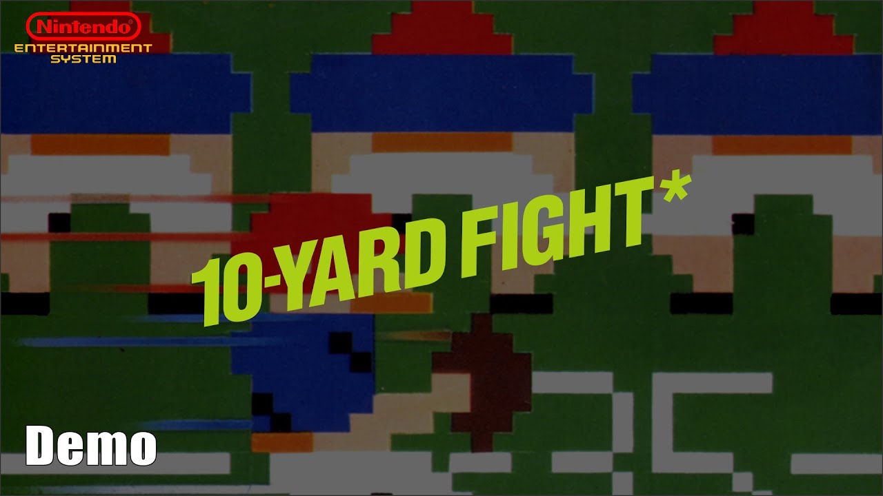 Let's Play 10-Yard Fight | Demo | Nintendo Entertainment System - Everyone