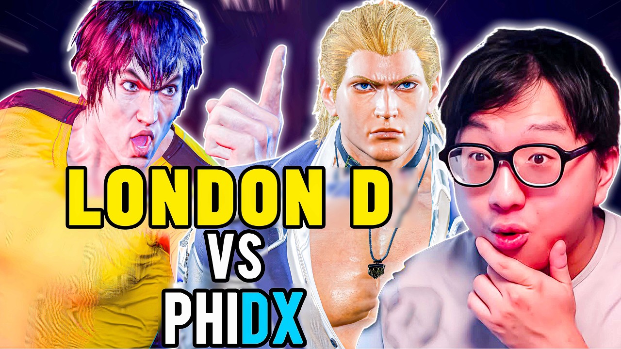 London D Law Vs PhiDX Steve – High Level Ranked Matches Tekken 8