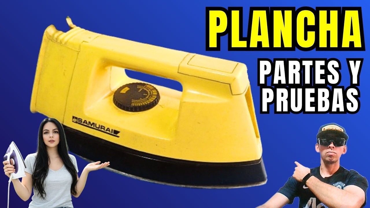 CÓMO REPARAR UNA PLANCHA 