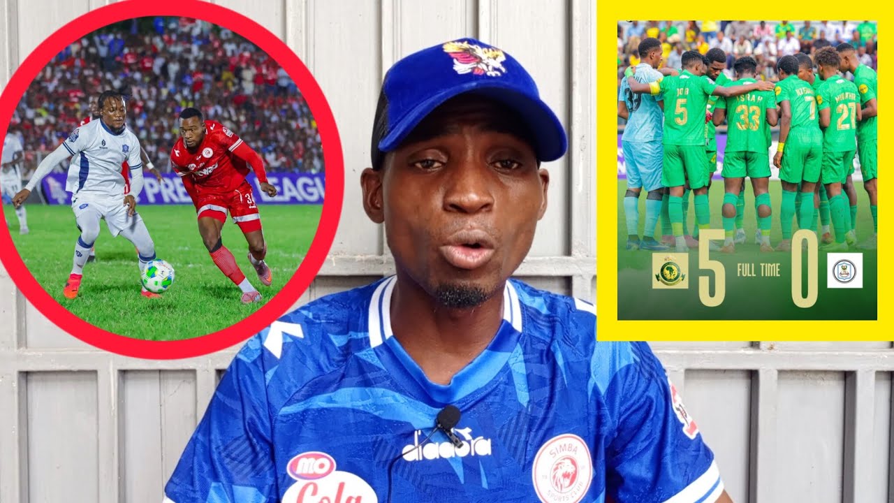 YANGA 5-0 JKT TANZANIA, YAMPA KIWEWE MNANDI JR, APANDA HASIRA. 