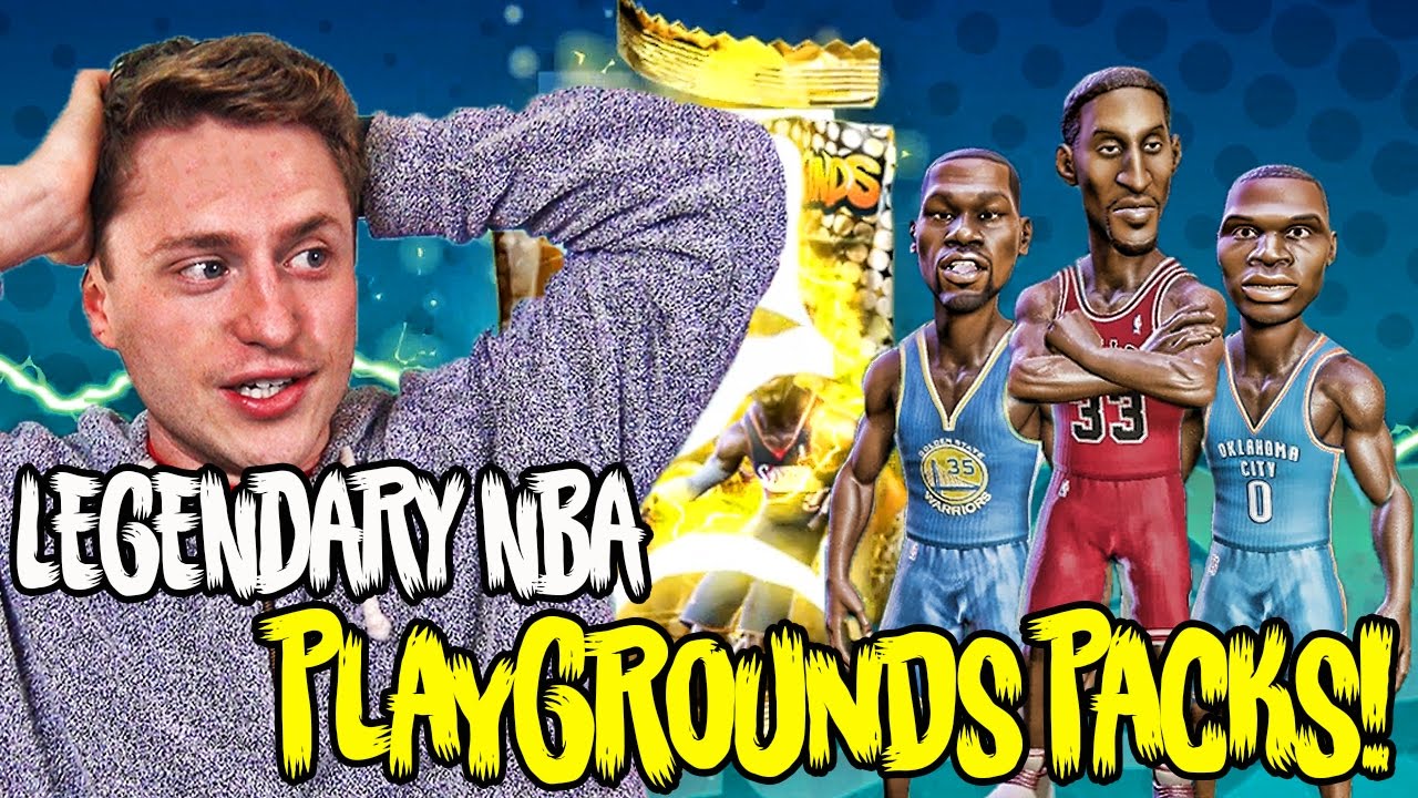 We Pulled 3 INSANE Legends! HUGE NBA Playground Pack Opening