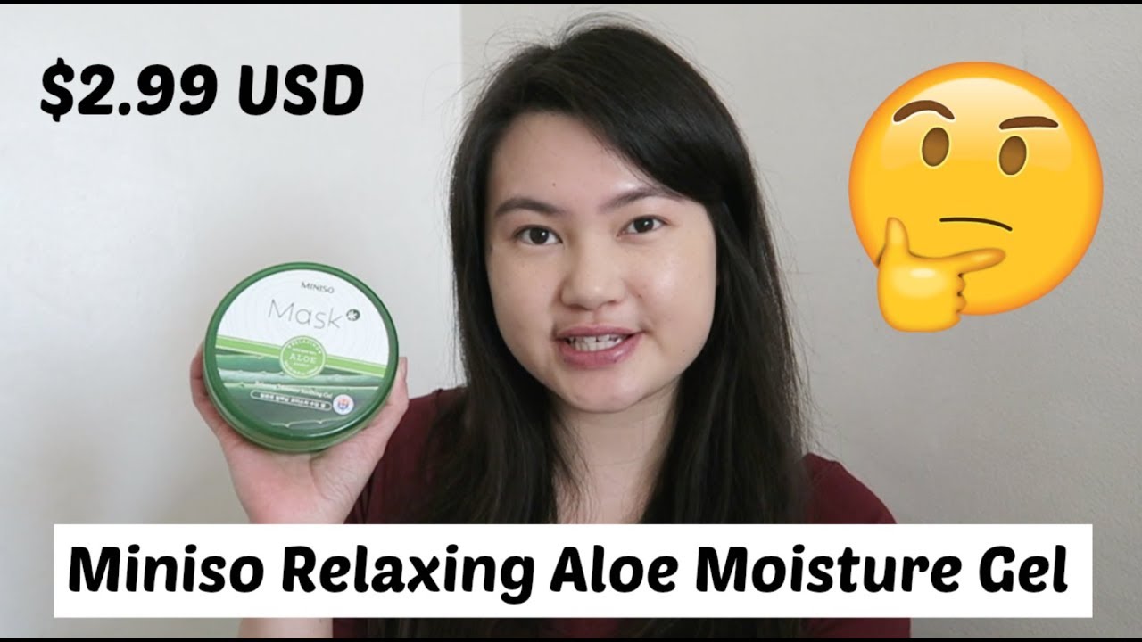 Miniso Aloe Relaxing Smoothing Gel ($2.99 USD) Review | Tracey Violet