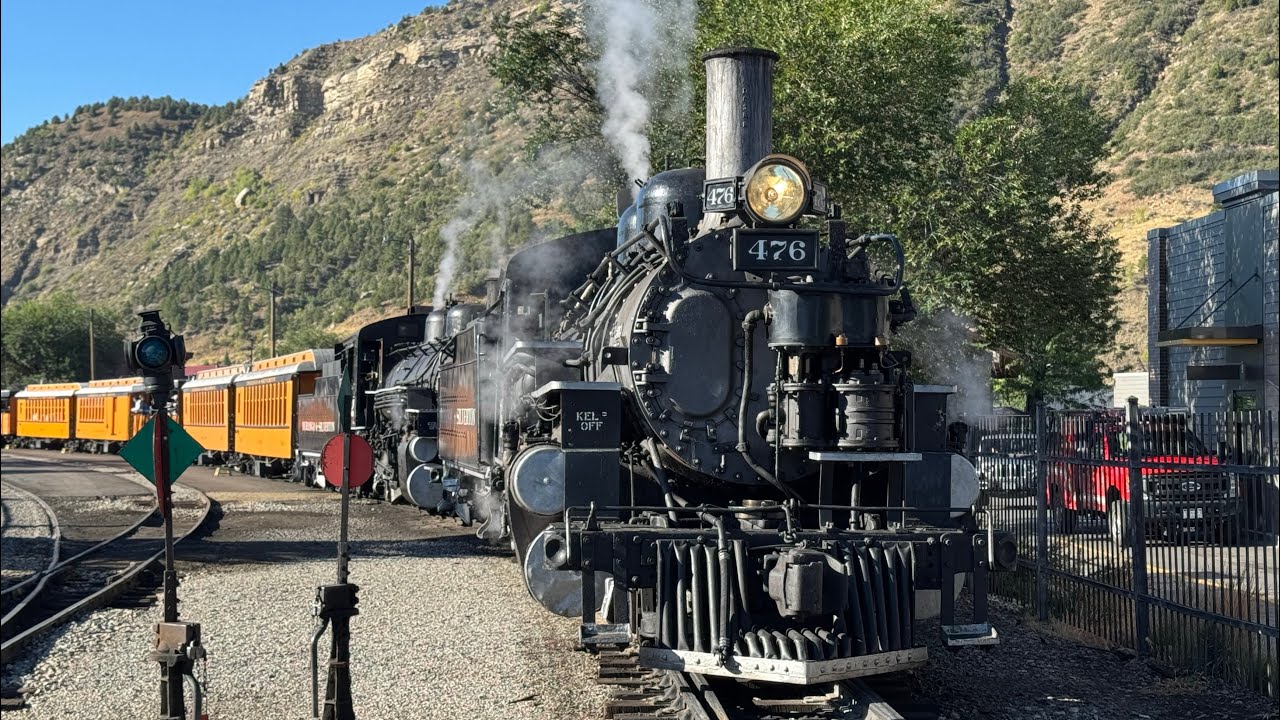 Durango & Silverton Railfanning - 8/28/25