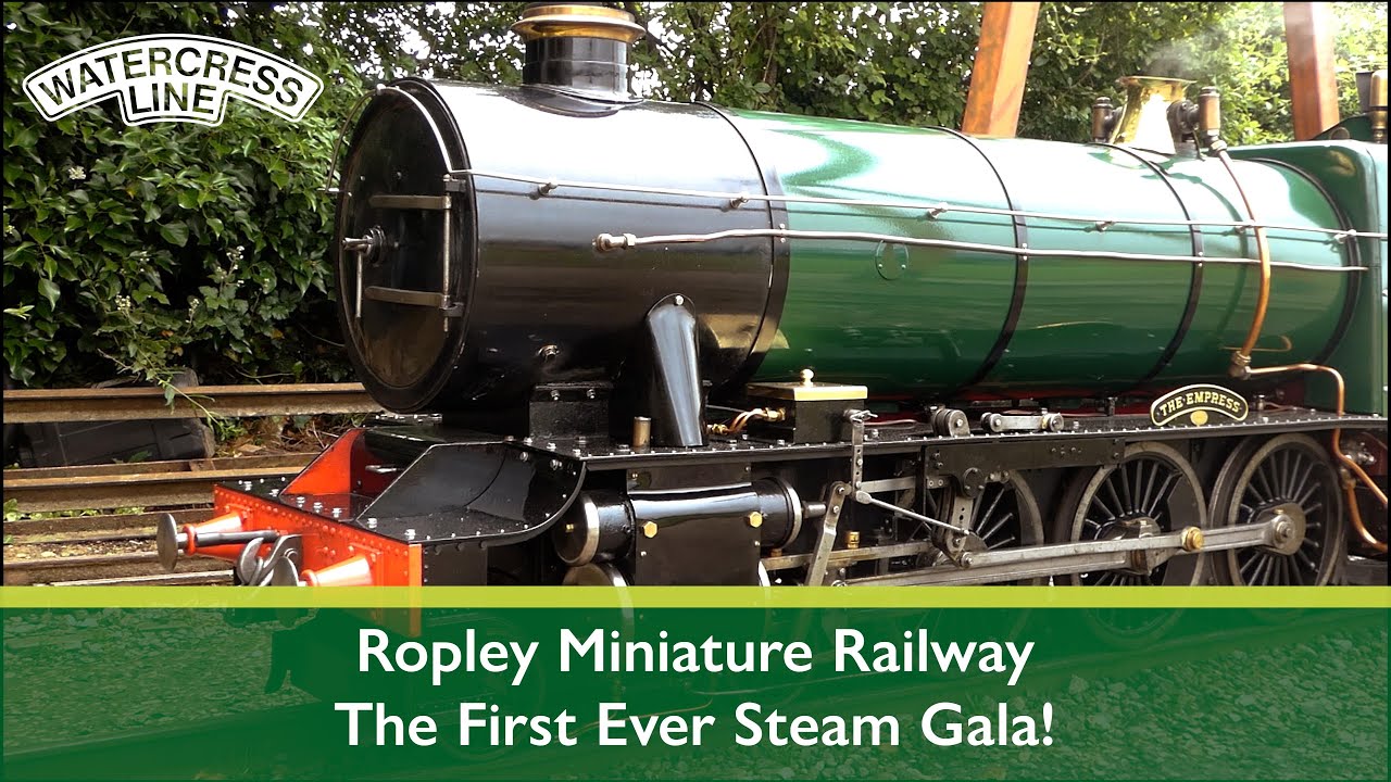 Ropley Miniature Railway - The First Ever Steam Gala