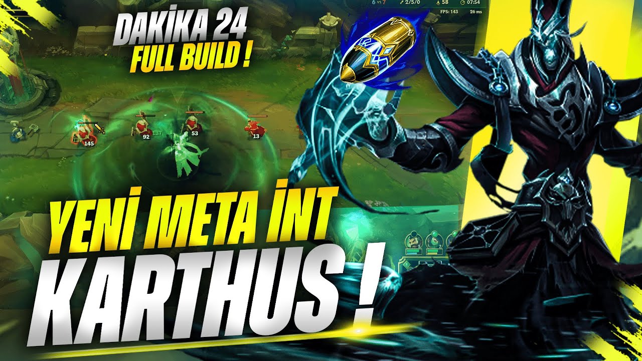 DAKİKA 24'TE FULL BUİLD GARANTİLİ İNT KARTHUS