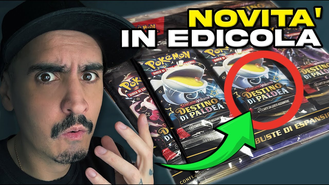 BLISTER di DESTINO DI PALDEA in EDICOLA! 🤩 SCAM O LEGIT?