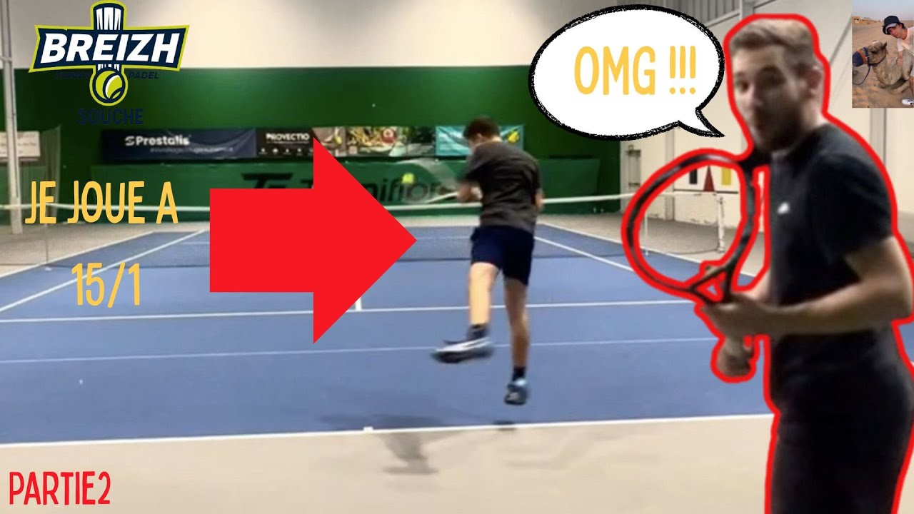 Le CHAOS partie 2 🤨 !! Super tie et double au programme 🎾