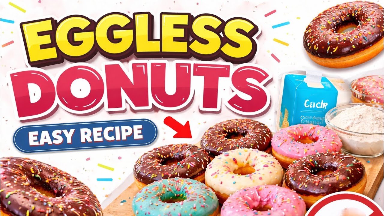 Eggless Donuts తయారీవిధానం  || Class 67