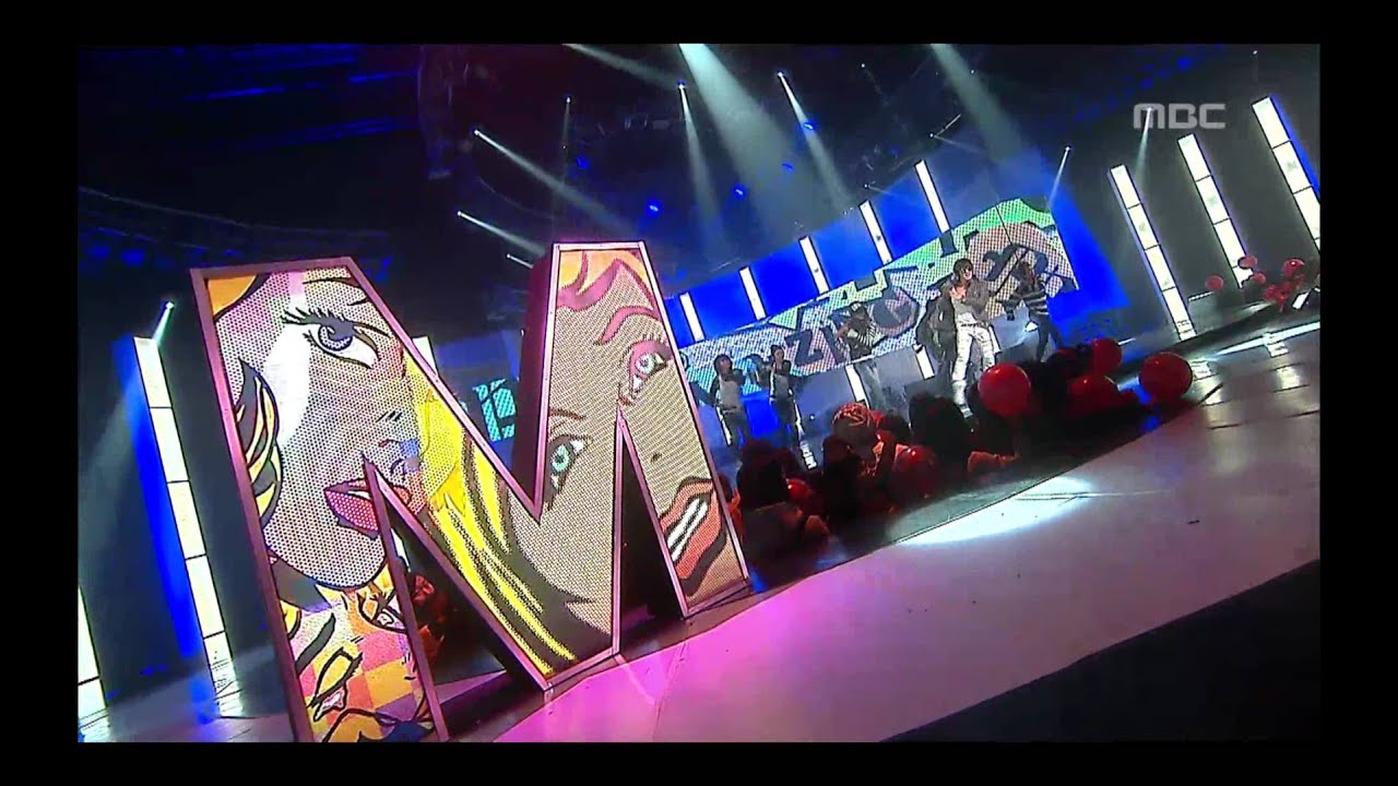 M - Don't trust men, 엠 - 남자를 믿지마, Music Core 20081101