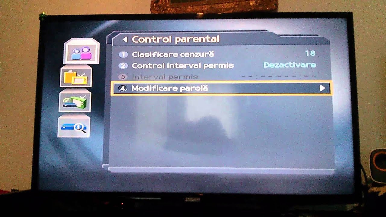 Control parental - cum sa blochezi posturi pe Decodorul Humax SD RCS RDS