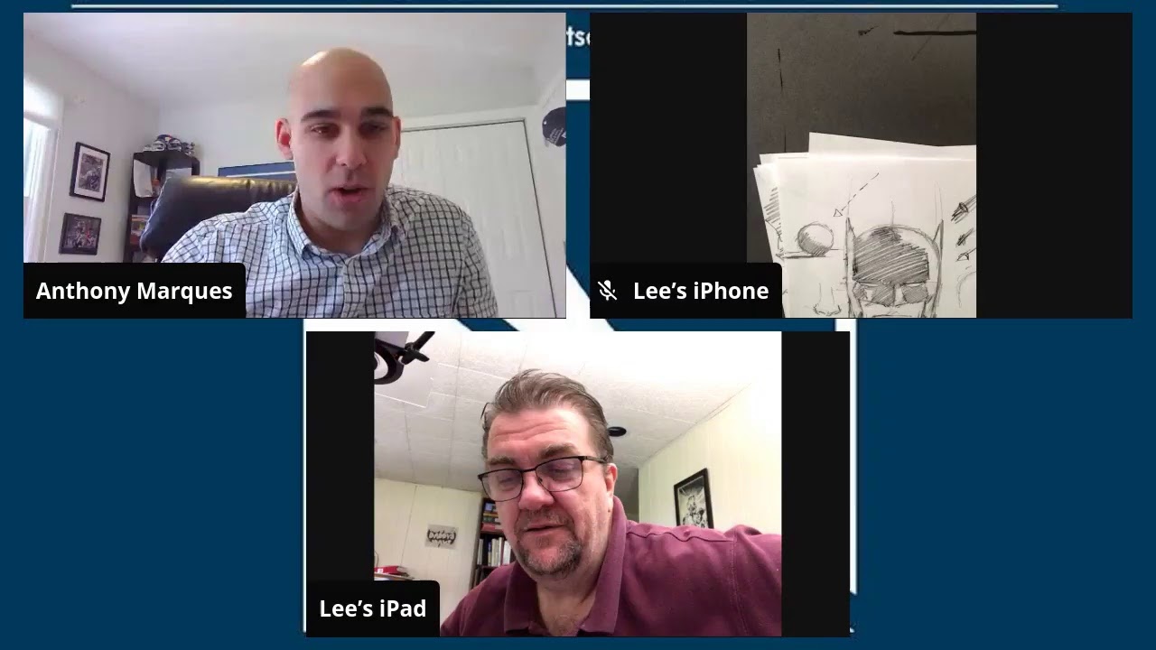 The Kubert School Sketch Class with LEE WEEKS!