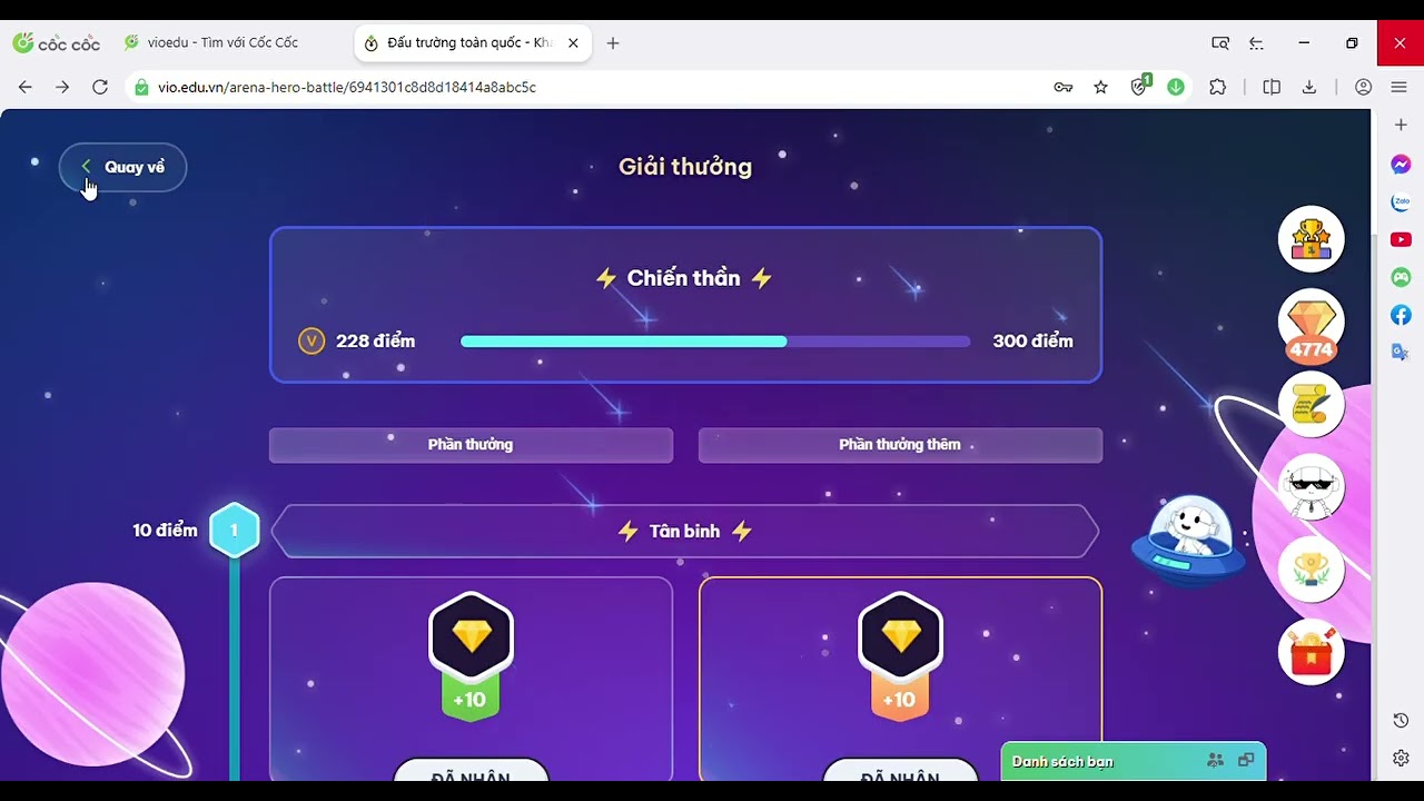 Gian hàng đổi thưởng   VioEdu   Cốc Cốc 2026 02 28 22 17 03