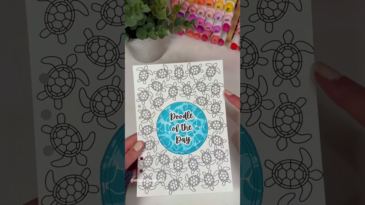 Настраиваю свой Bullet Journal на март 🐢 