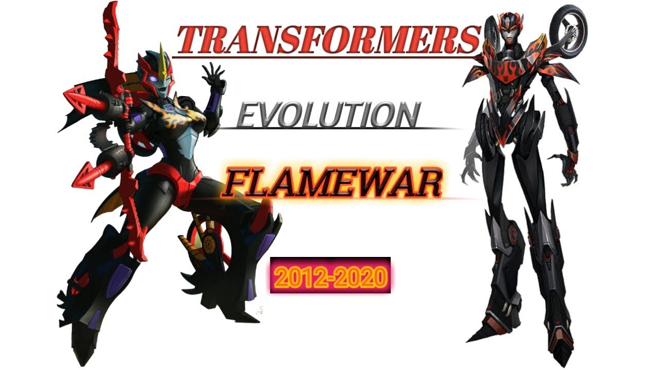 FLAMEWAR: Evolution in Cartoons and Video Games (2013-2020) | Transformers