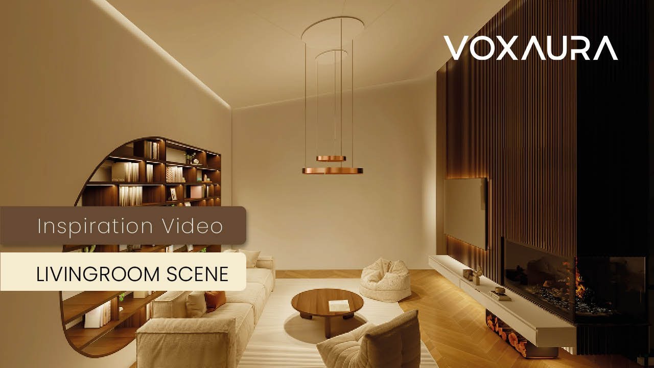 Let us inspire you - Lights in livingroom | VoxAura products