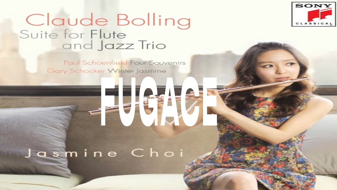 Claude Bolling : Fugace (Suite for Flute and Jazz Trio) - #JasmineChoi #flute #flutist