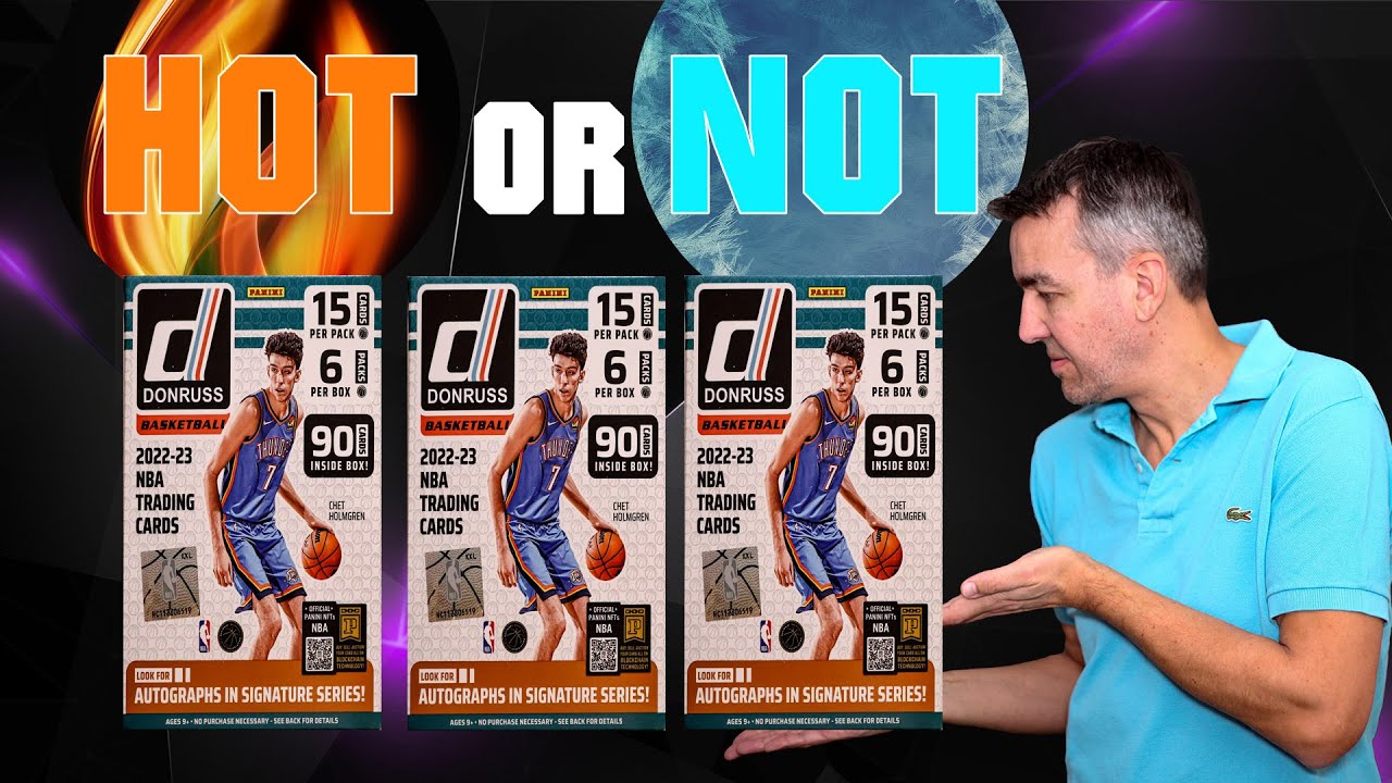 🏀 HOT or NOT? Review of a 22-23 DONRUSS BASKETBALL Blaser boxes. Hunting Chet, Paolo and Jaden! 🔥❄️