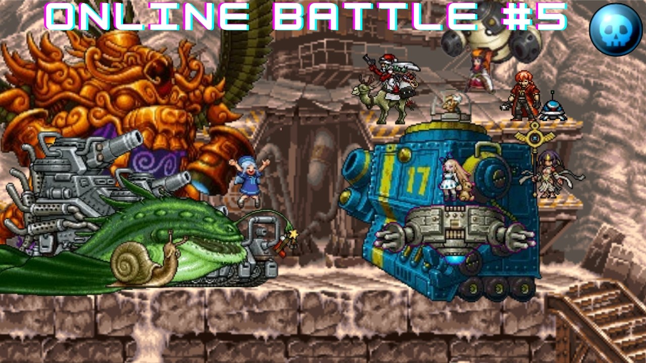METAL SLUG ATTACK RELOADED ONLINE BATTLE #5 | FULL INDY DECK | 
