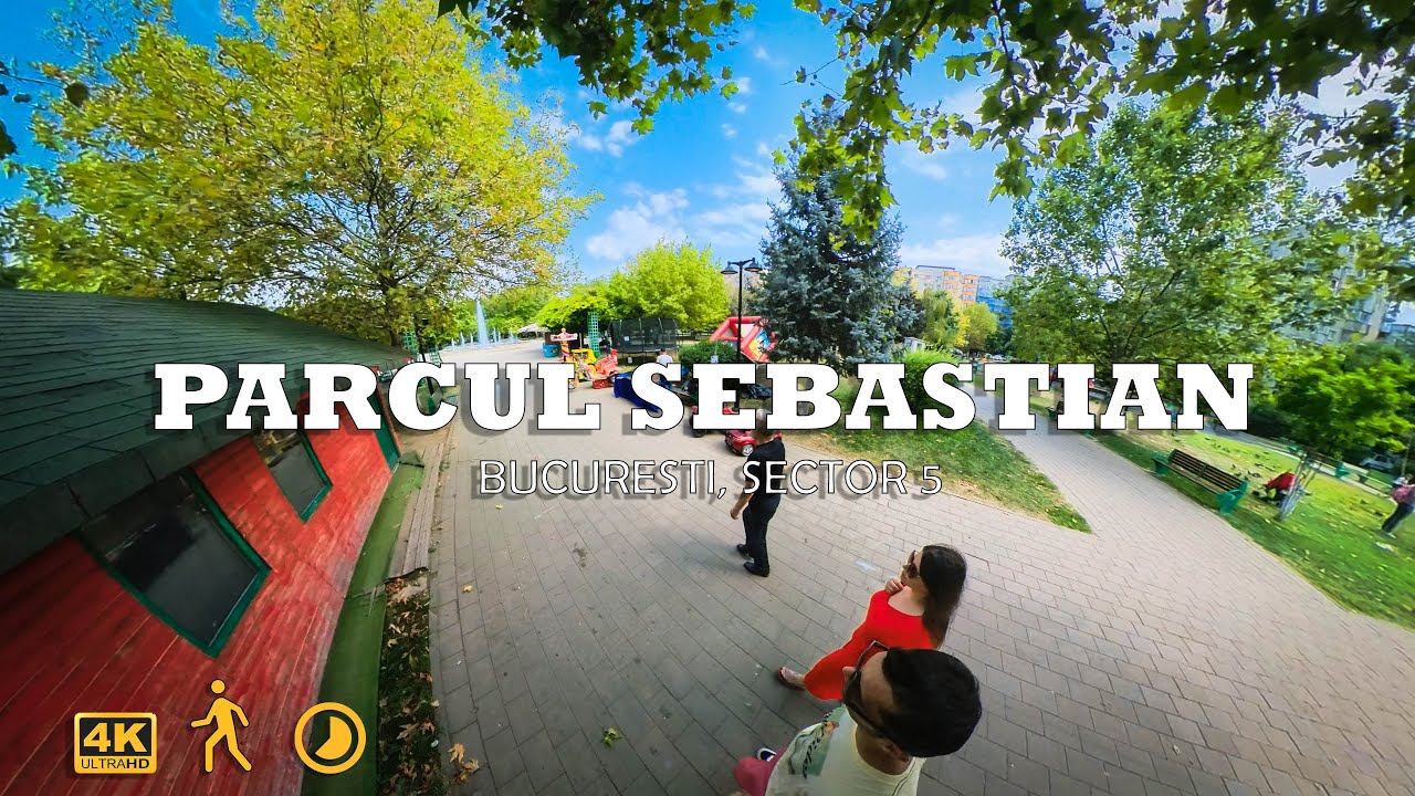 Parcul Sebastian | Bucuresti, Sector 5 | Timeshift walk | 🇷🇴