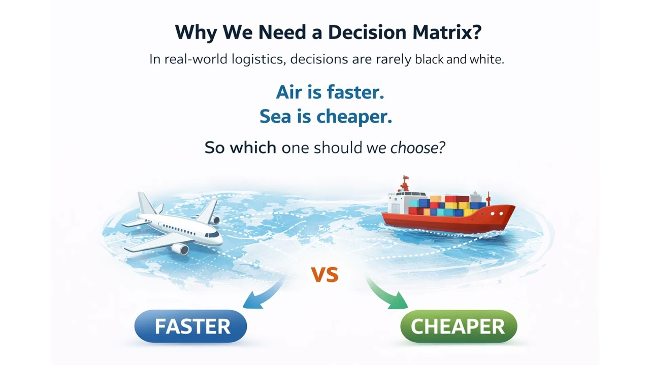 Decision Matrix in Logistics