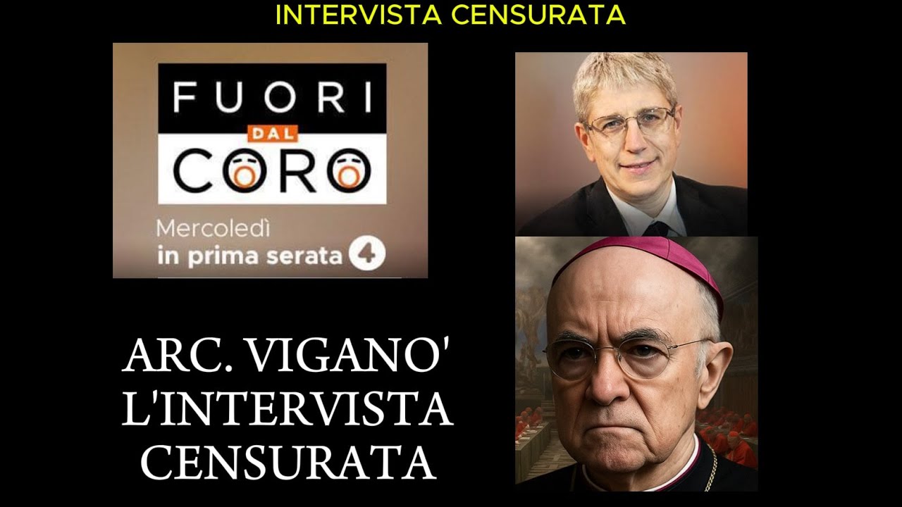 Censurata e ritrovata: l&rsquo;intervista integrale all&rsquo;Arcivescovo Vigan&ograve; #papa #censura #fuoridalcoro