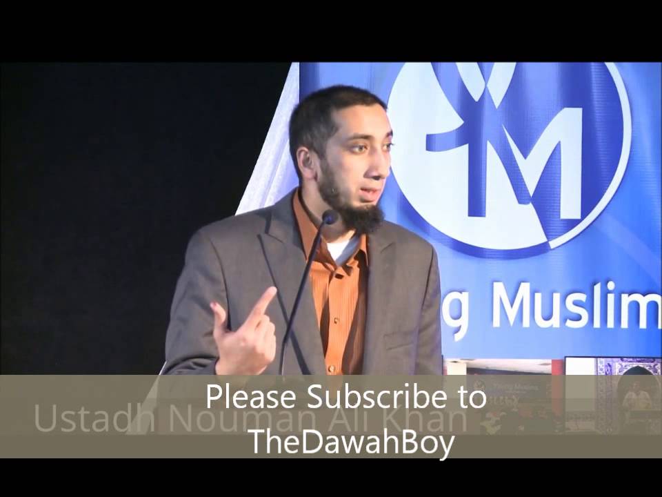 3 Goals to be a better Muslim - Nouman Ali Khan