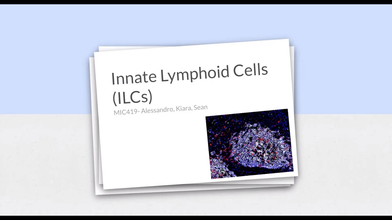 Group 37: ILCs