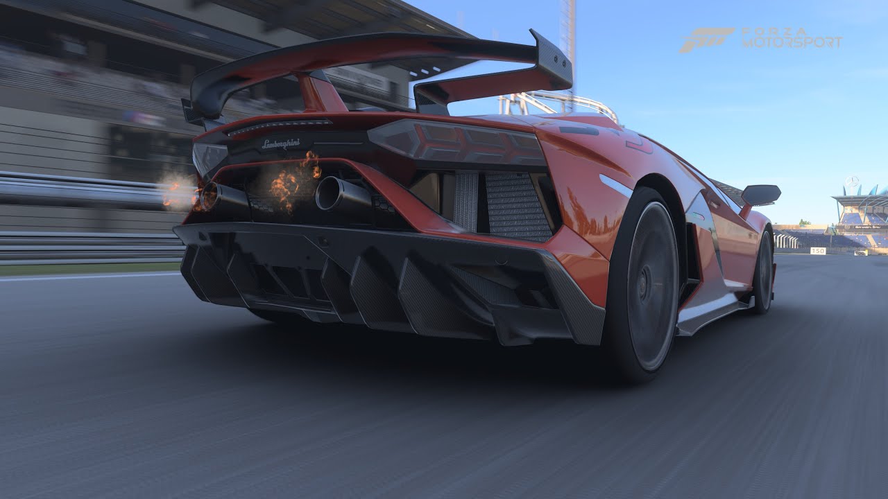 4k Showcase & Test drive LAMBORGHINI Aventador SVJ 2018 Forza Motorsport FM8