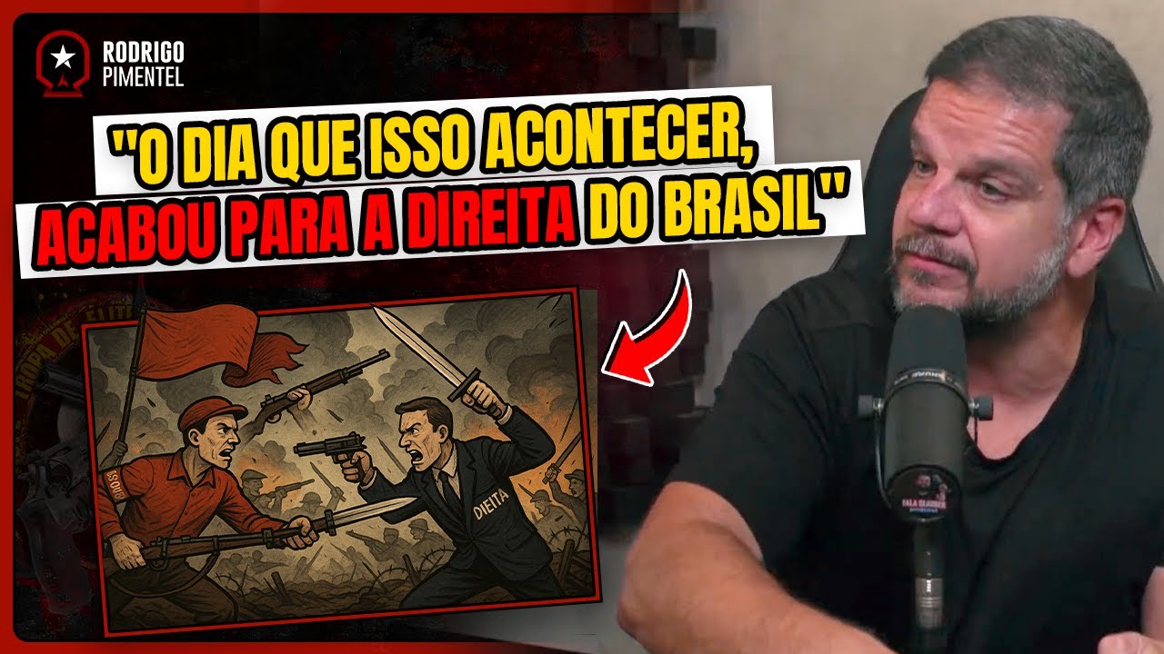 Você é de esquerda? Está na hora de acordar para a segurança! @Rodrigo Pimentel
